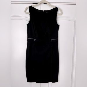 Ann Taylor Black Dress with Cute Zipper Detail - 4